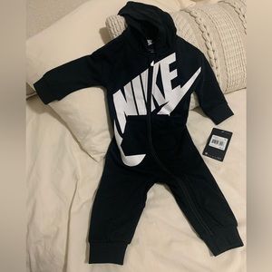 Nike Hoodie Zipper Onesie 9M